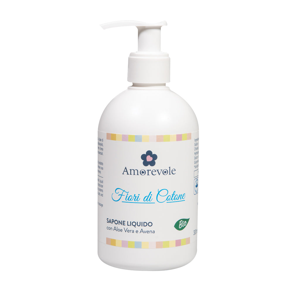 Sapone Liquido & Lavamani BIO Fiori di Cotone 300ml