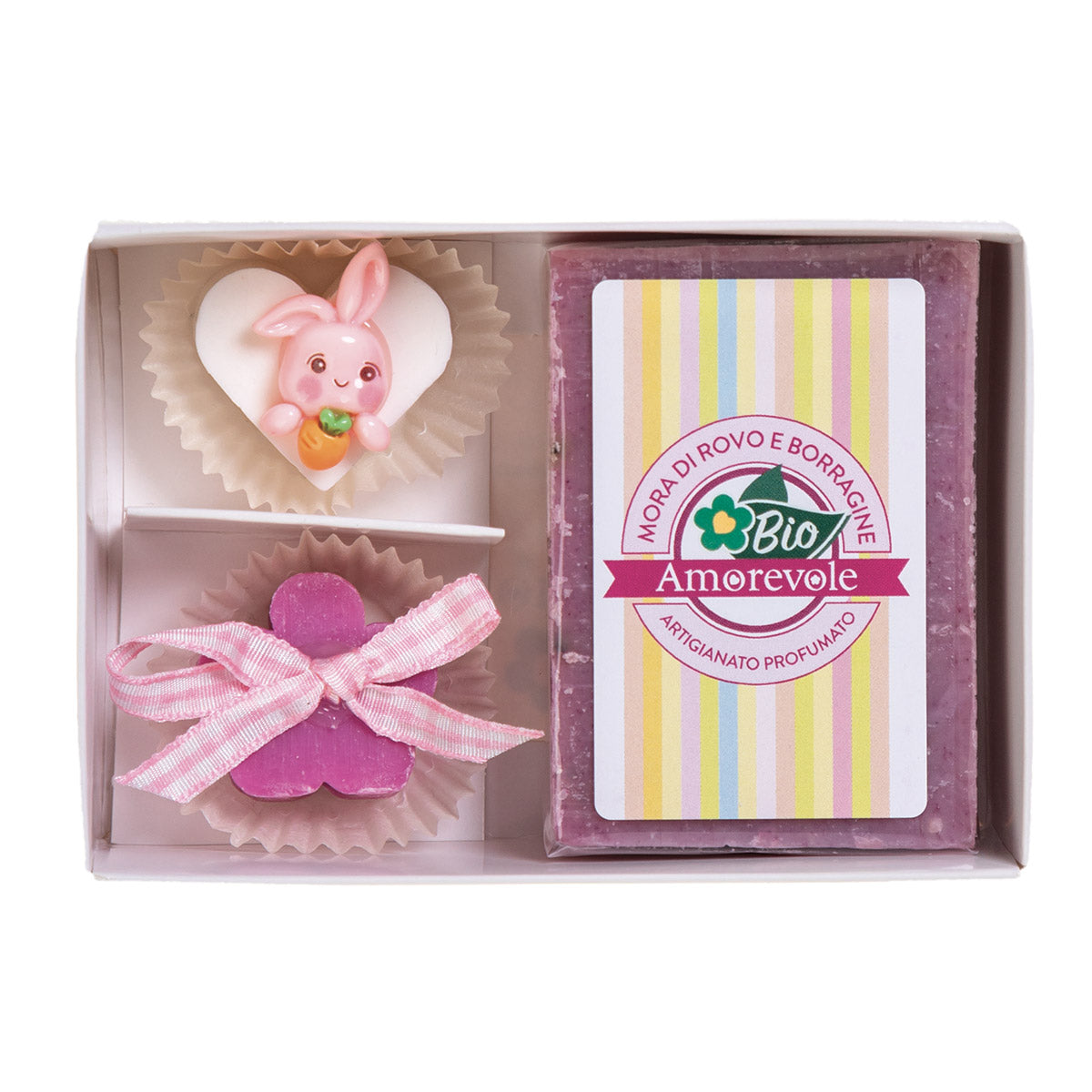 Doni di Sapone - Pasticcini Viola