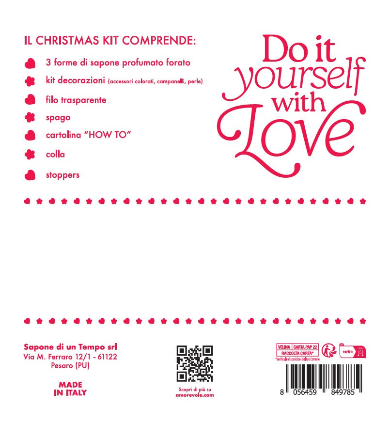 Ghirlanda DIY Santa Claus Kit