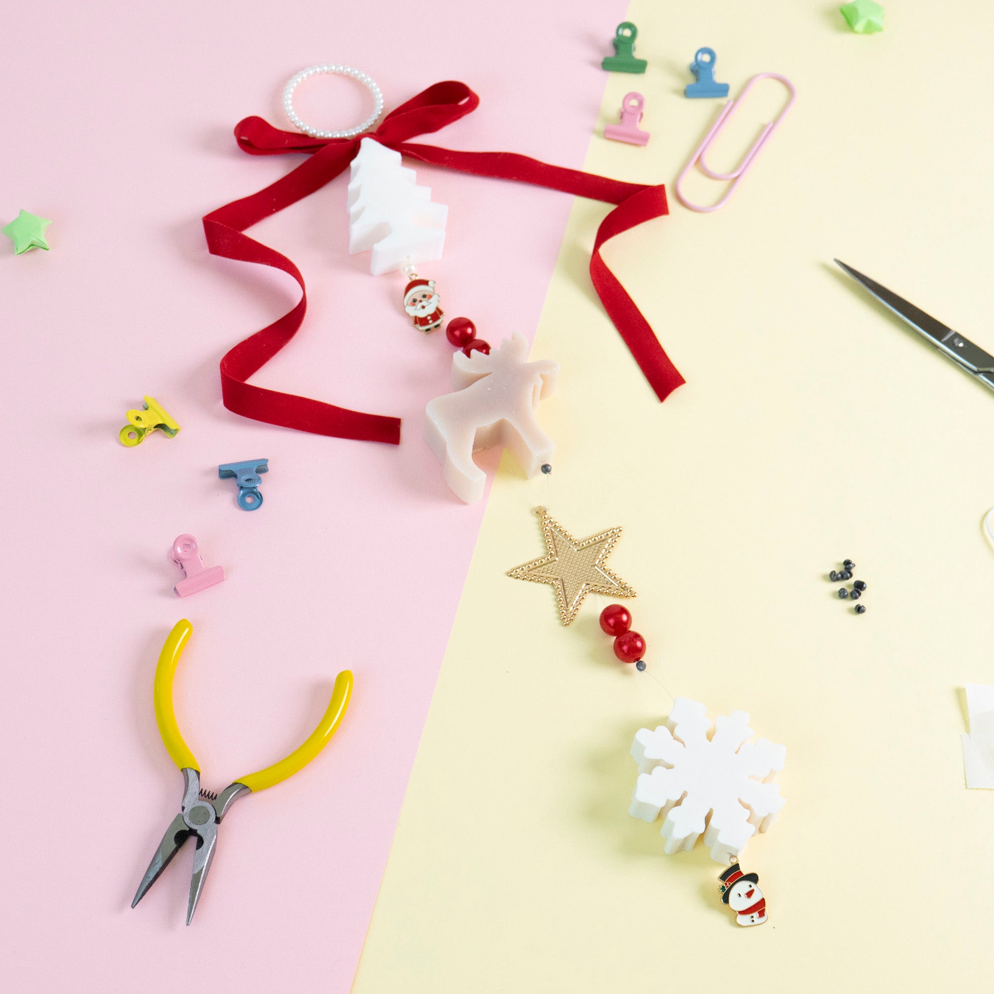 Ghirlanda DIY Santa Claus Kit